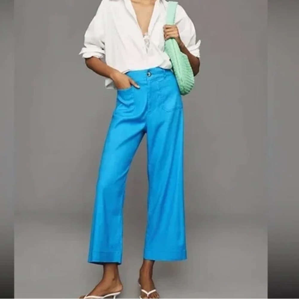 Maeve ANTHROPOLOGIE Blue Sky Pants • size 25